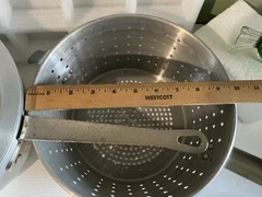 Update International ASP- Aluminum Fry Pot w/ Lid and Aluminum Perforated Basket
