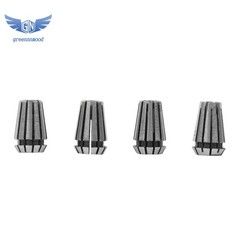 19 Pack Set ER11 Spring Collet Set Er11 A M14 Thread Collet Clamping Nuts