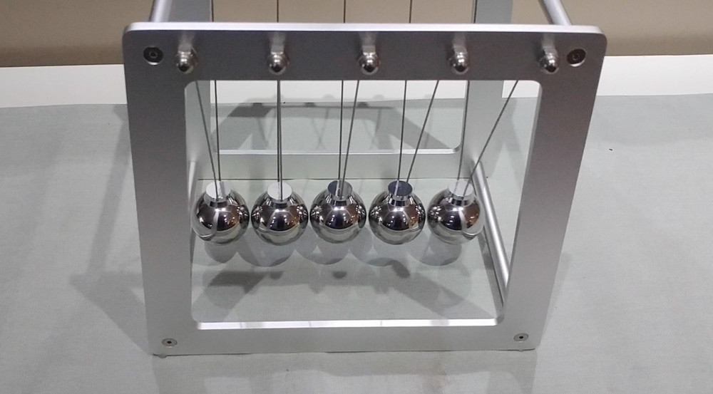 High End Extra Large Museum Quality Giant Junior Newton’s Cradle