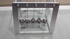 High End Extra Large Museum Quality Giant Junior Newton’s Cradle