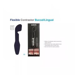 Dental Flexible Photography Contraster Black Background Silicone Rubber Board