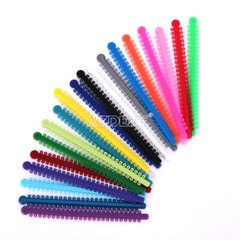 AZDENT Dental Orthodontic Ligature Ties Elastic Rubber Bands 1000 Ties/Bag