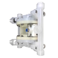 Industrial Plastic Double Diaphragm Oil Pump Air-operated Liquids Transfer Pump