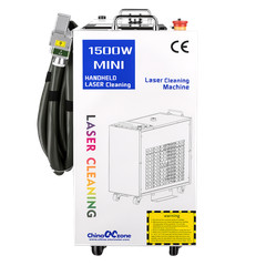1500W Handheld Fiber Laser Cleaning For Rust Paint Removal Industrial Grade