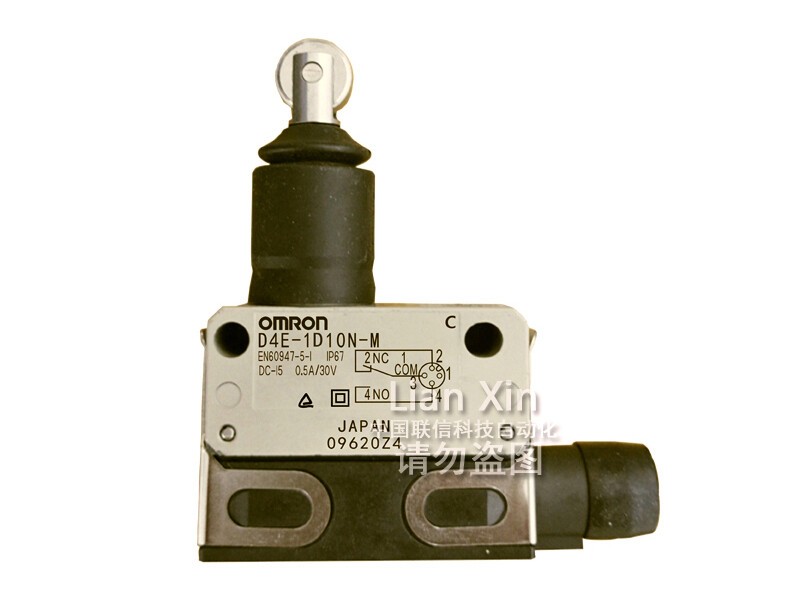 1PC New D4E-1D10N-M D4E1D10NM For Omron Small Sealed Stroke Limit Switch