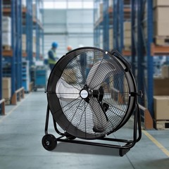 BILT HARD 24″ 8100 CFM Industrial Drum Fan 3 Speed for Garage UL Listed