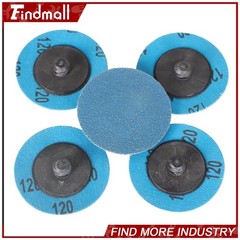 Findmall 71 Pack 2 Inch Roll Lock Sanding Discs Set Quick Change Discs New