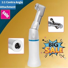 10 NSK Style Dental Slow Low Speed Contra Angle Handpiece Latch E-Type Attach