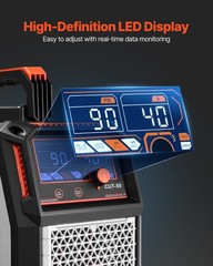 VEVOR Plasma Cutter 50A Plasma Cutting Machine 110V/220V Digital Display IGBT