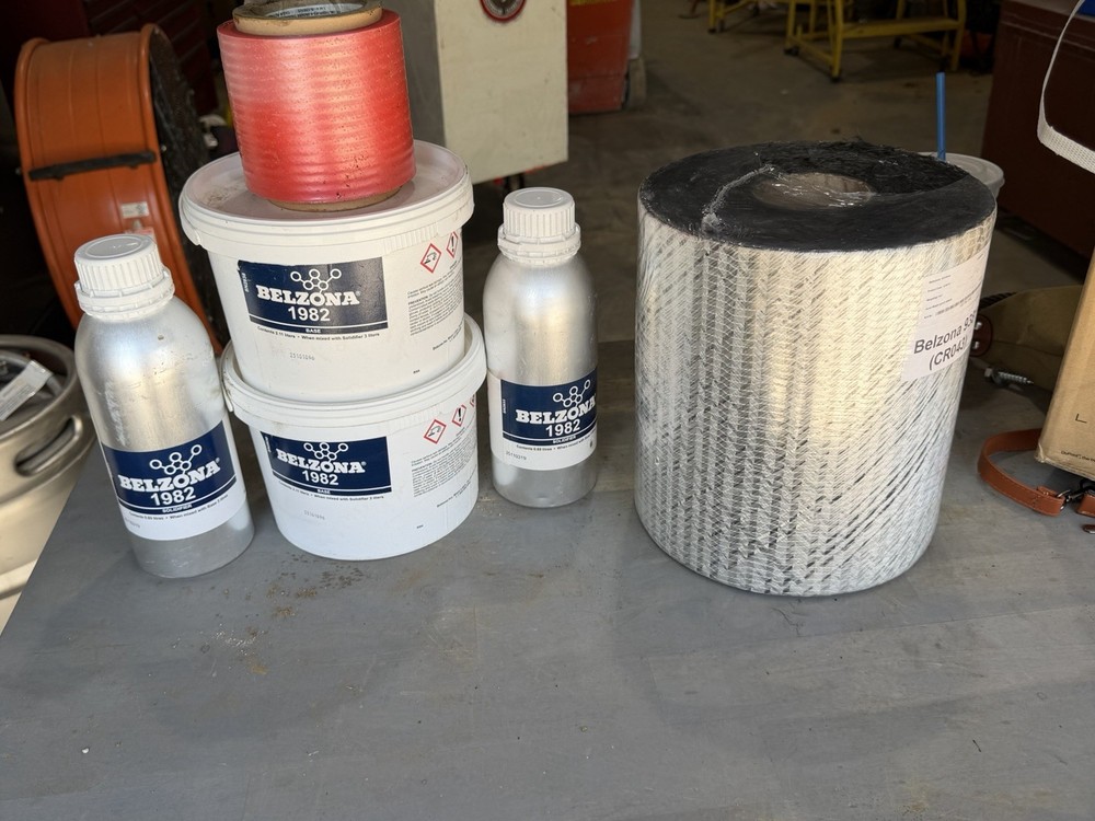 Belzona 1982 Multi-Component Epoxy Base & Solidifier, 3L Mixed