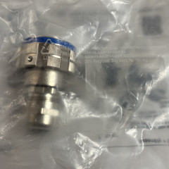Amphenol Socapex RJFTV6MN Connector Modular Plug HSG RJ45 Silver, Free Shipping