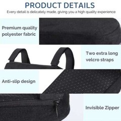 2/4 Pcs Chair Armrest Pads Arm Rest Office Chair Armrest Pads Cover Memory Foam