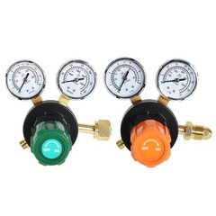 Easy To Install Acetylene CGA-510 / Oxygen CGA-540 Oxygen And Propane Regulators