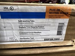 Eaton NSB BRP30L200G Loadcenters and Panelboards BR 1P 200A 240V 50/60Hz NOS