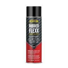 2 PK Black Jack Leak Stopper Rubber Flexx Waterproof Sealant Spray Black, 18 oz