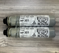 2 Ricoh Savin Lanier MP 301 Genuine Black Toner Cartridges 841711 OEM NEW
