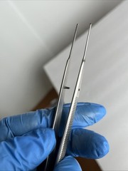 Miltex 6-182 Forceps Made in Germany Tweezers Long Works Great Quality Tool