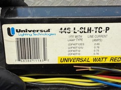 Universal 446LSLHTCP000I 120V Watt Reducer Rapid Start Lighting Ballast