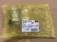2” Viega MegaPressG 25156 Press x FPT Adapter Carbon Steel Gas Pipe Model 6612