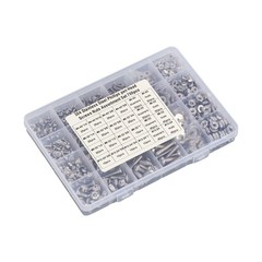 700Piece Nuts and Bolts Assortment Kit 4-40 #6-32 #8-32 #10-24 Phillips Pan Head