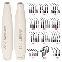 Dental Scaling Perio Endo Tips/Handpiece fit SATELEC DTE Ultrasonic scaler