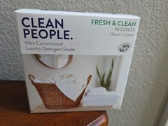 Clean People Laundry Detergent Sheets – 96 Count SPRING