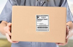 4000 Fanfold 4 x 6 Direct Thermal Shipping Labels for Zebra 2844 Elton Rollo USA