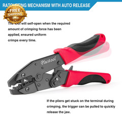 Crimping Tool for Spark Plug Ignition Wire 8.5Mm Ratchet Spark Plug Wire Crimpin