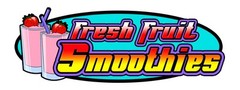 SMOOTHIES Concession Decal drink fruit smoothie sign cart trailer sticker