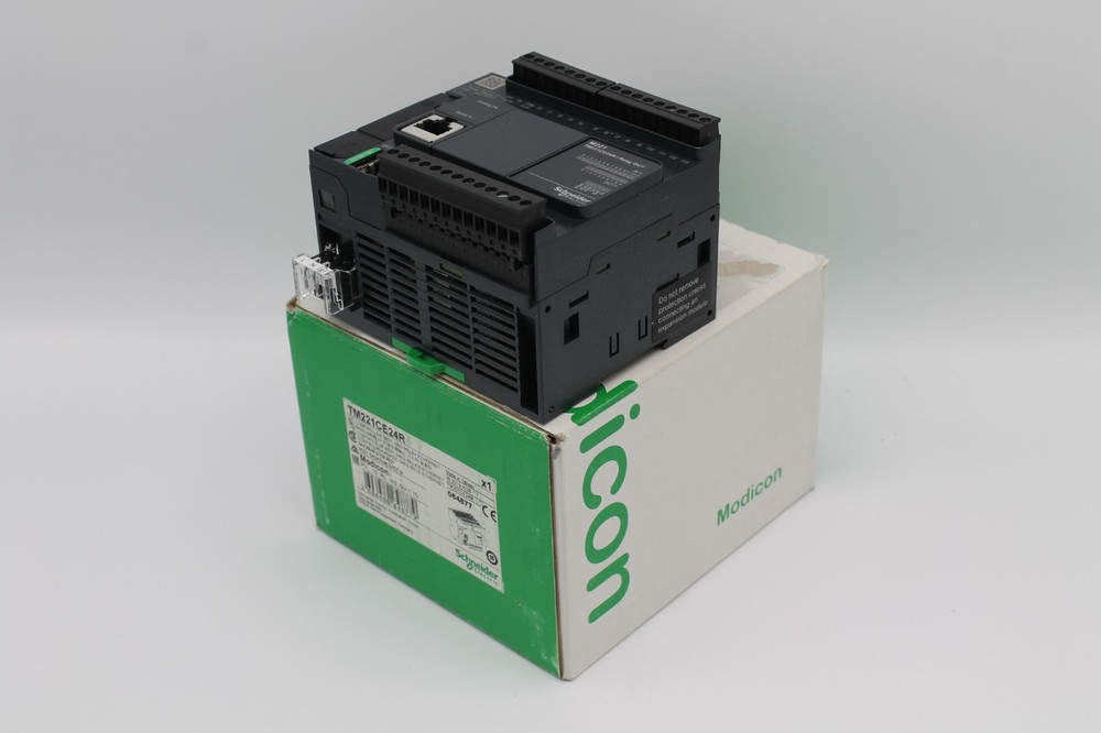 Schneider Electric TM221CE24R Modicon M221 Controller PLC Controller (NEW IN BOX)