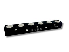 #4 Morse Taper Shank Drill Bit Storage, Rack -Wall Mounting, MT4 4MT, set #AS2.5