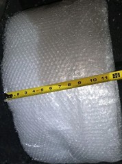 2 Pack of 3/16” Small Bubble Wrap Roll 500′ x 12” Wide 500FT Long