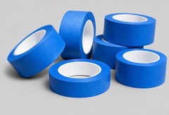 Blue Painters Tape 2” Inch x 60 Yards per Roll, 6 Rolls, 6 pack