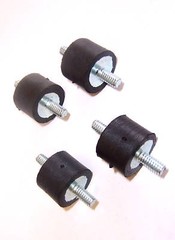 SET OF 4 Vibration Isolator FURNACE FAN BLOWER Mounts MADE IN THE USA!