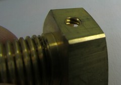 Lot 10 KDS Controls Brass Hex Probe Housing 1/4″ NPT x 1/8″ NPT Bushings Sensors