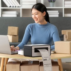 Direct Thermal Label-Shipping Label 4×6-NefLaca 500 Labels/1 stack, White