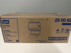 York Matic Hand Towel Roll 29 00 88 Case Of 6 Natural Brown Part # 290088
