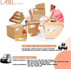 For DYMO99019 1-Part Internet Postage 150 Labels 400 450 Twin Turbo Duo 4XL EL40