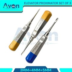 GERMAN 3 LUXATING PERIOTOMES DENTAL ATRAUMATIC EXTRACTING ELEVATORS 3MM 4MM 5MM