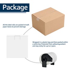 40Rolls DK-1247 4.07″ x 6.4″ Shipping Label 180 Labels/Roll Use with Brother QL