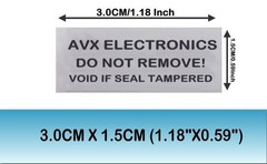 Custom Tamper Proof Stickers Customized Security Evident Warranty Seal/Labels