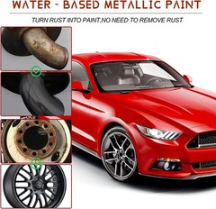 Rust Conversion Agent 300g, Multi-Functional Anti-Rust Paint, Water-Based Met…
