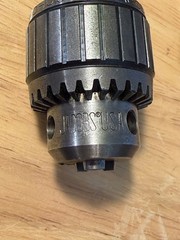 Jacobs 8-1/2N 2SJT Ball Bearing Super Chuck 0-1/4″ Cap 1/2” Shank & Key – NEW