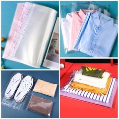 UltraOutlet 14×20 inches Large Clear Resealable Cellophane Bags for Packaging…
