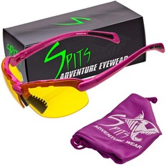 Spits C2 Top Focal Magnifier Safety Glasses – Pink, Gray, Silver