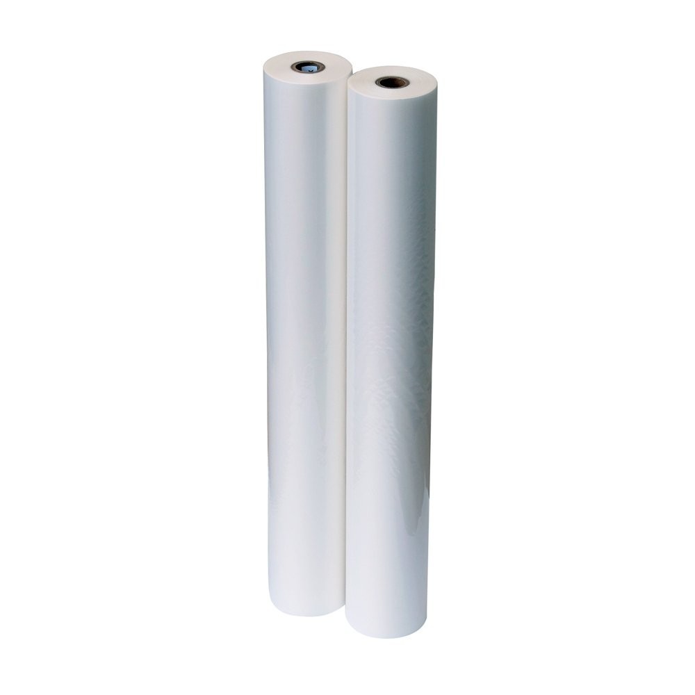 2 Rolls Standard Glossy 25 in x 500 ft. x 1 in Core Laminating Film SALE!
