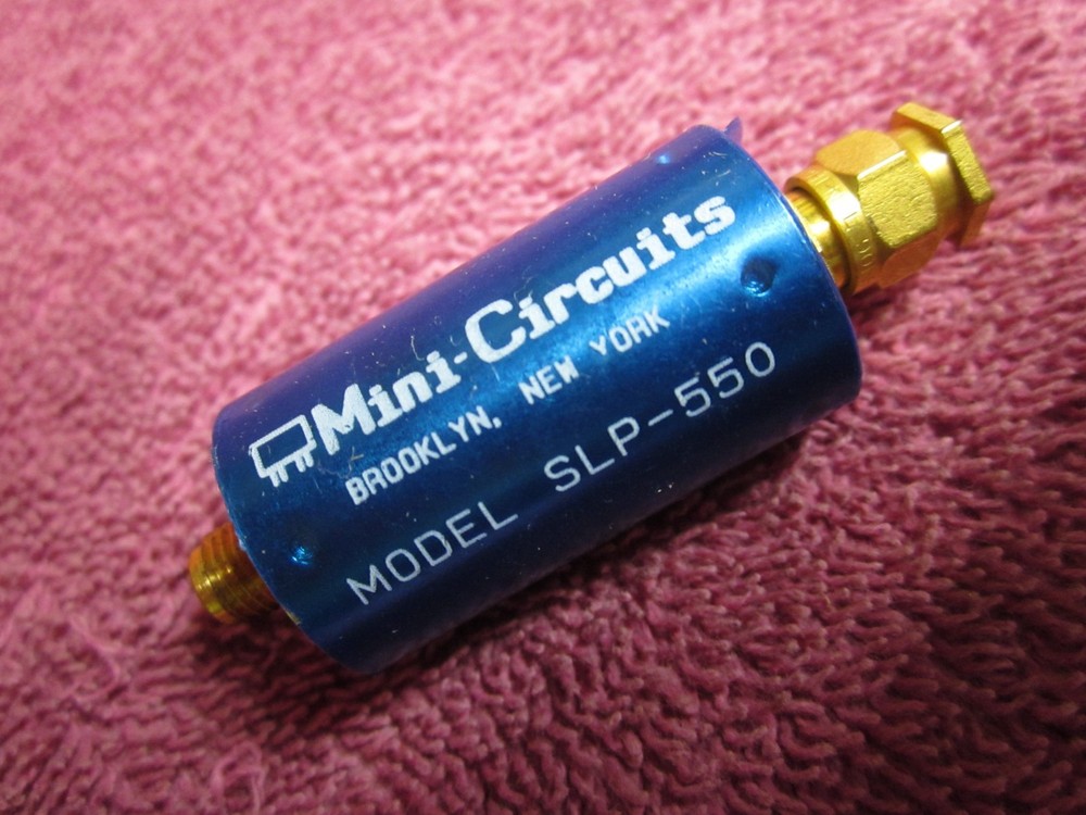 Mini-Circuits SLP-550 Low Pass Filter DC to 520 MHz SMA