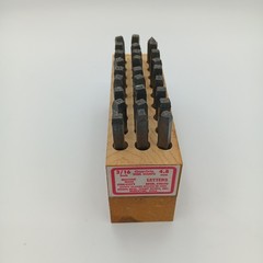 Young Bros Stamp Works 3/16” 4.8mm Steel Die Punch Stamp Letters Set
