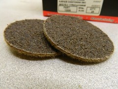 Superior Abrasives Aluminum Oxide Quick Change Disc 25 Pack 3″ Disc Diam 10556