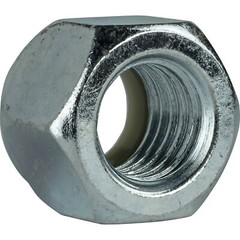 #8-32 Nylon Insert Hex Lock Nuts Grade 2 Zinc Plated Steel Qty 100